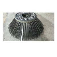 320*600mm Steel Wire Disc Brush Road Snow Cleaning Side Brush