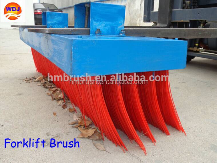 Push Broom Sweeper Brush For Forklift