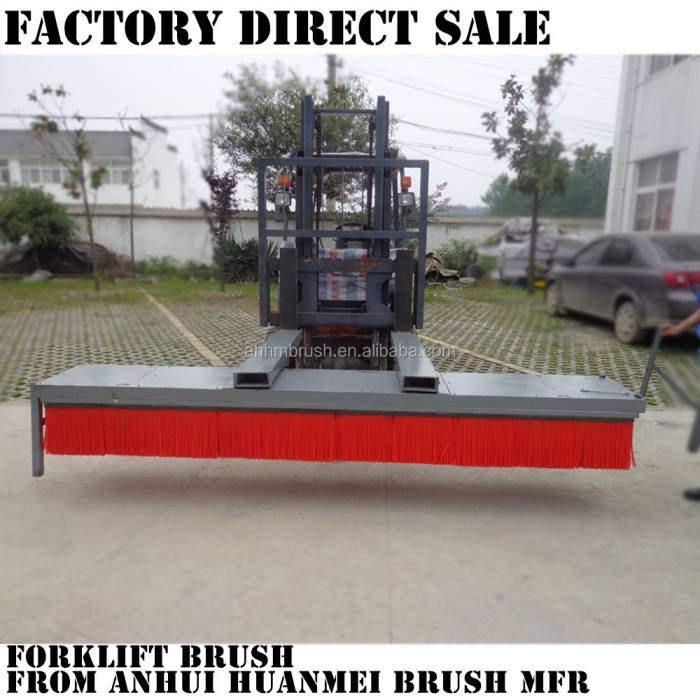 Agricultural Sweepers Forklift Sweeper Attachment